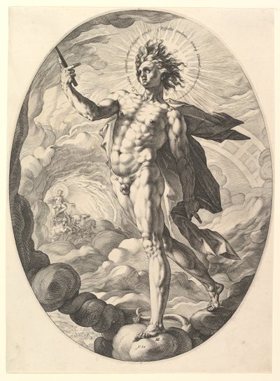 Apollo, 1588 by Hendrik Goltzius