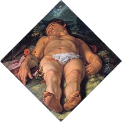 Dying Adonis by Hendrik Goltzius