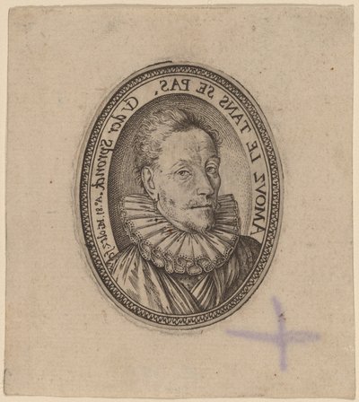 Gheraert van der Spronck by Hendrik Goltzius