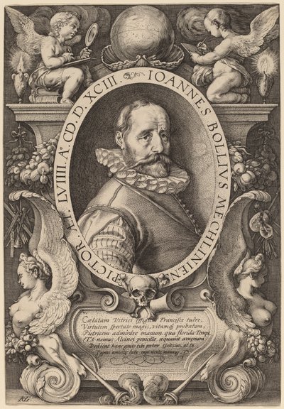 Hans Bol by Hendrik Goltzius