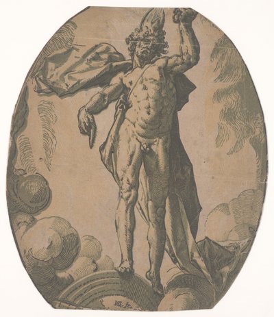 Helios by Hendrik Goltzius