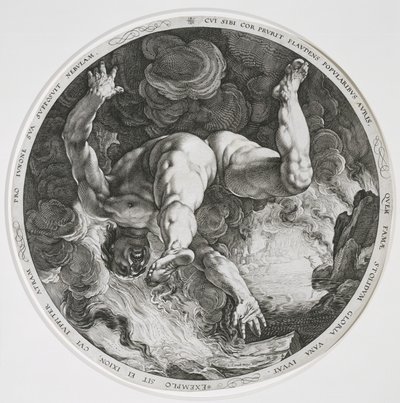 Ixion, 1588 by Hendrik Goltzius