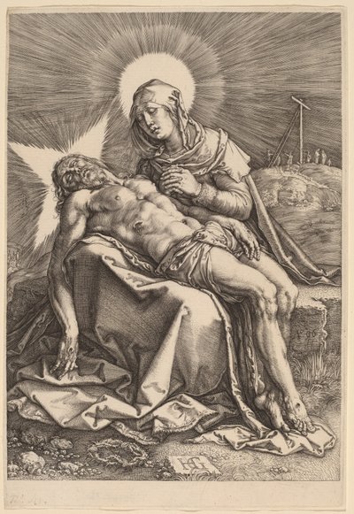 Pietà by Hendrik Goltzius