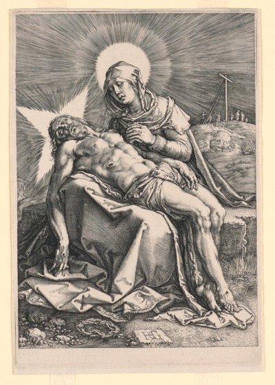 Pieta by Hendrik Goltzius