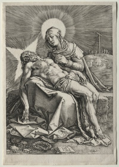 Pieta by Hendrik Goltzius