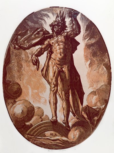 Pluto by Hendrik Goltzius