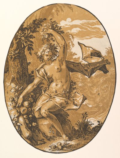 Proserpina by Hendrik Goltzius