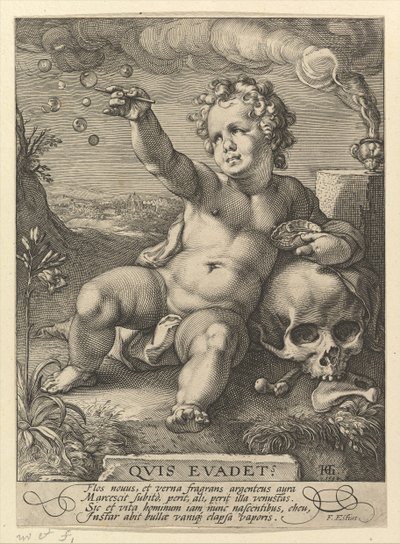 Quis evadet by Hendrik Goltzius