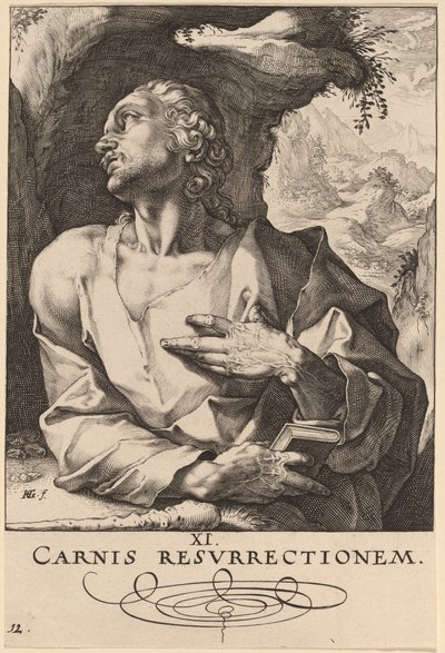 Saint Jude Thaddeus by Hendrik Goltzius