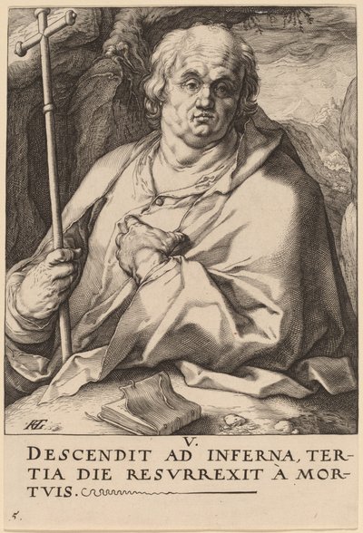 Saint Philip by Hendrik Goltzius