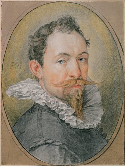 Self-portrait by Hendrik Goltzius