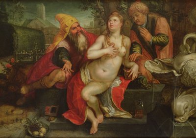 Susanna and the Elders, 1607 by Hendrik Goltzius