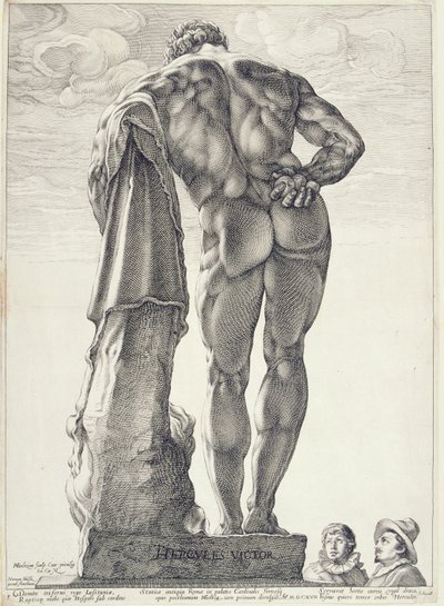 The Farnese Hercules by Hendrik Goltzius