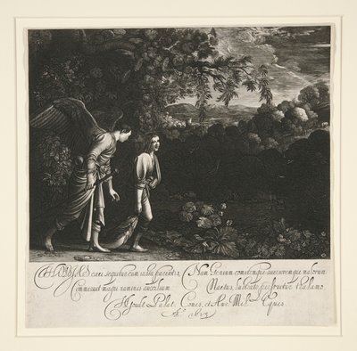 Tobias and the Angel by Hendrik Goudt