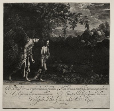 Tobias and the Angel by Hendrik Goudt