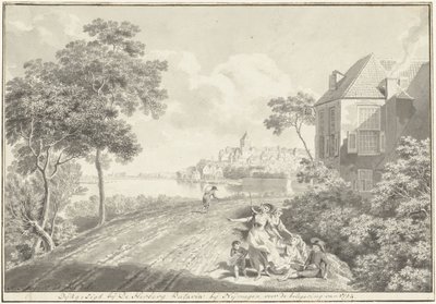 View of Nijmegen by Hendrik Hoogers