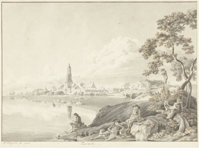 View of Rhenen by Hendrik Hoogers
