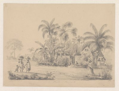 Street View Just Outside Paramaribo by Hendrik Huygens