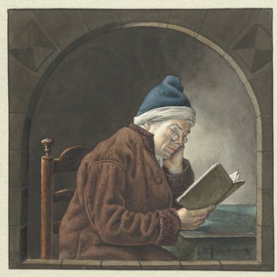 Reading Man by Hendrik Jan van Amerom