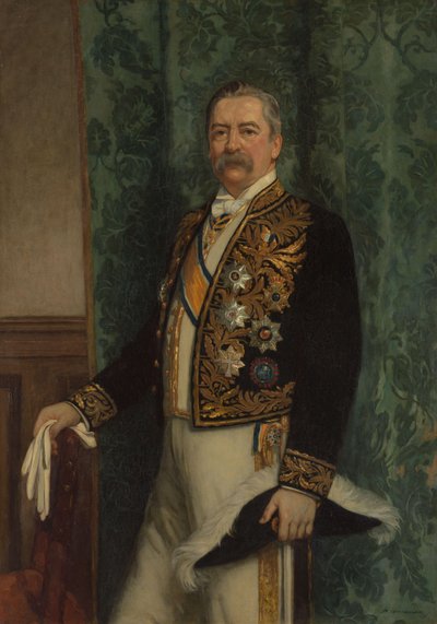 Willem Rooseboom (1843-1920), Governor-General (1899-1904) by Hendrik Johannes Haverman