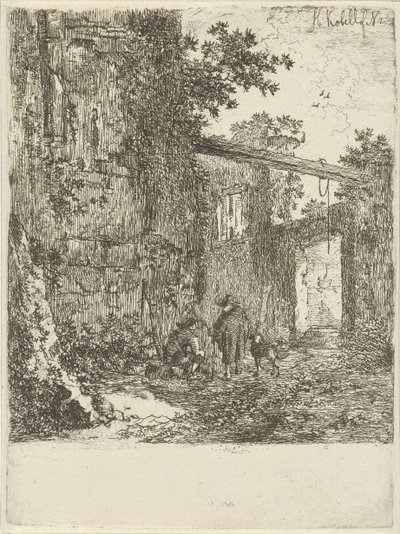 Overgrown Ruin by Hendrik Kobell