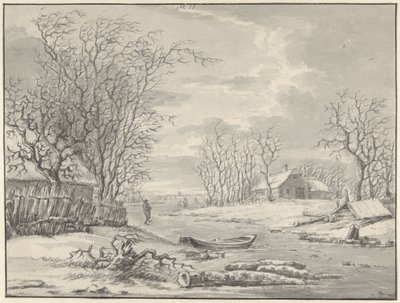Winter Landscape by Hendrik Meijer