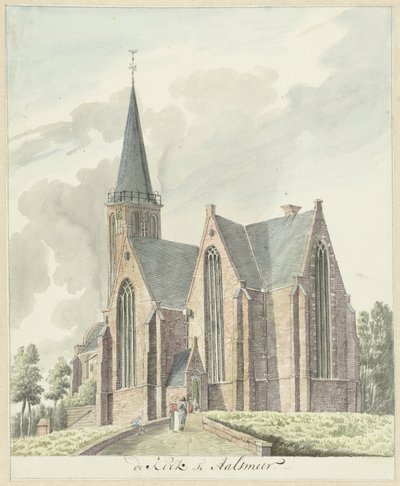 Church in Aalsmeer by Hendrik Tavenier
