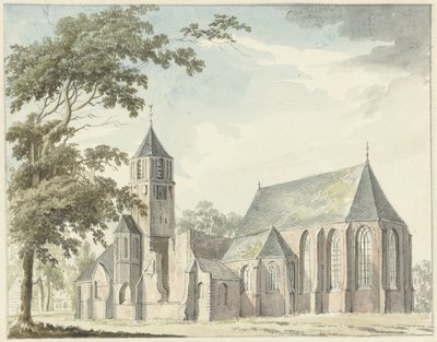 Church in Warmond by Hendrik Tavenier