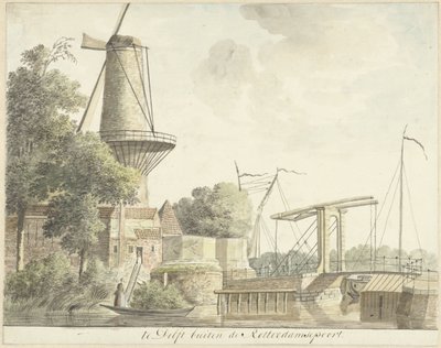 Rotterdam Gate in Delft by Hendrik Tavenier