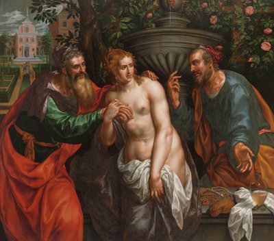 Susanna and the Elders by Hendrik de Clerck