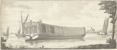 The Flying Vessel Volgh My by Hendrik de Leth
