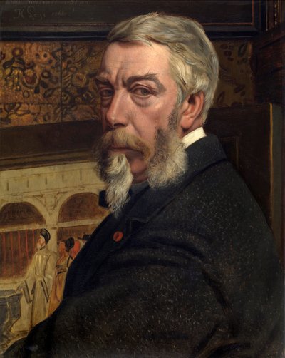 Self Portrait by Hendrik or Henri Leys