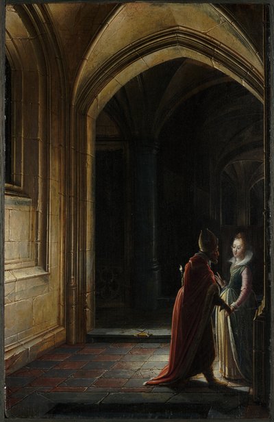 Esther and Mordecai by Hendrik van Steenwyck II