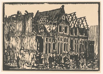 Houses and Ruins by Hendrik van Straten