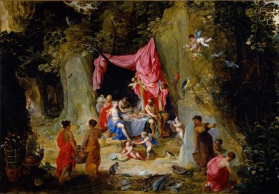 Ulysses and Calypso by Hendrik van the Elder Balen