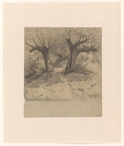 Forest View by Hendrikus Alexander van Ingen