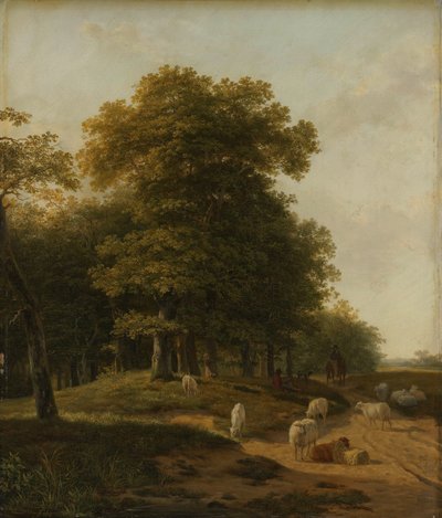 Gelder Landscape by Hendrikus van de Sande Bakhuyzen