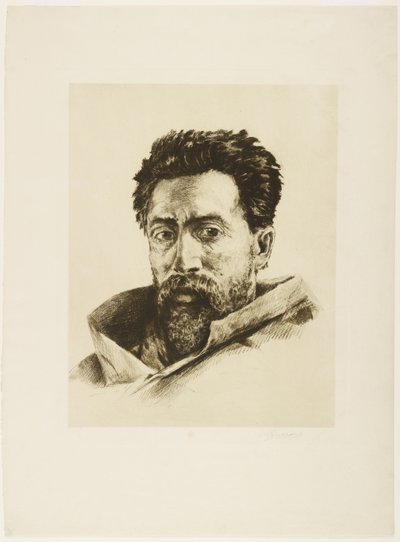 A Striker by Henri Charles Guérard