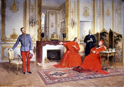The Dispute by Henri Adolphe Laissement