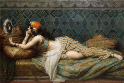 The Odalisque by Henri Adrien Tanoux