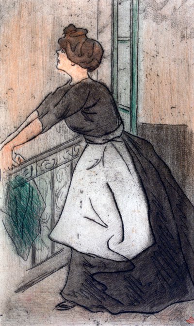 Chambermaid, c1871-1919 by Henri Boutet