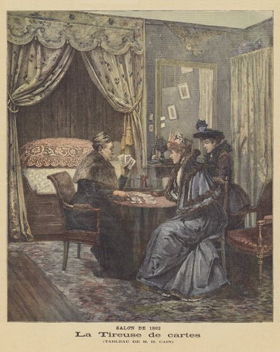 The Drawer of Cards by Henri Cain