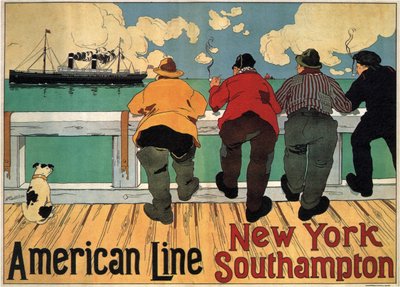 American Line by Henri Cassiers