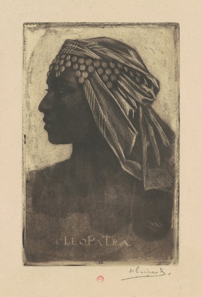 Cleopatra by Henri Charles Guérard