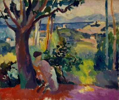The Meal at the Villa Demiére by Henri Charles Manguin
