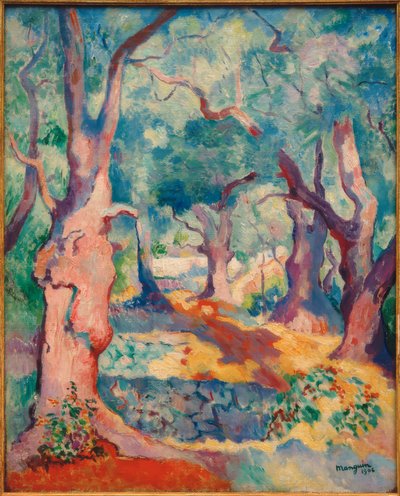 The Olive Trees at Cavalière by Henri Charles Manguin