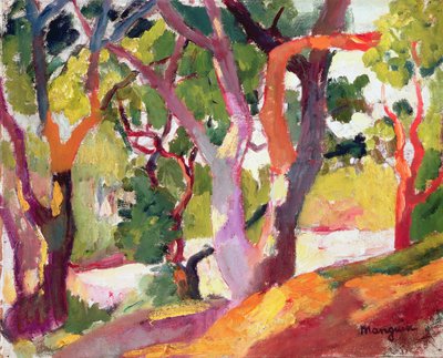 Trees by Henri Charles Manguin