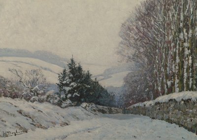 Winter Landscape by Henri Deglume