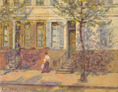 Street Scene, 1912 by Henri Duhem