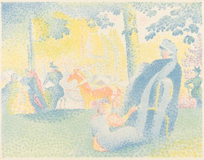 In the Park by Henri Edmond Cross